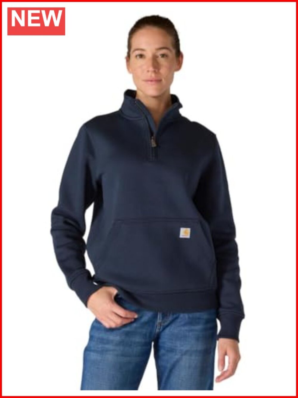 Carhartt Clarksburg Quarter-Zip Sweatshirt Relaxed Fit